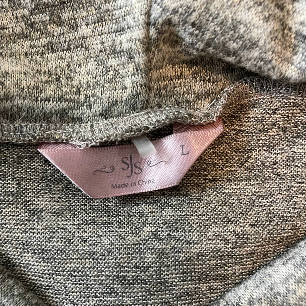SJS |  SWEATER DRESS SIZE L TAN - Picture 7 of 8